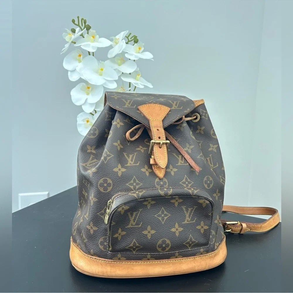 Louis Vuitton Brown Monogram Backpack